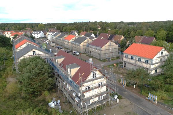 Dacheindeckung abgeschlossen Dacheindeckung abgeschlossen