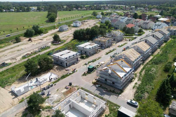 Blick auf das Baugebiet Blick auf das Baugebiet