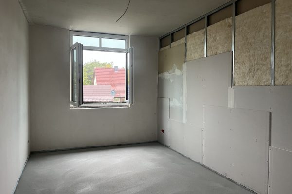 Fortgang der Trockenbauarbeiten Fortgang der Trockenbauarbeiten